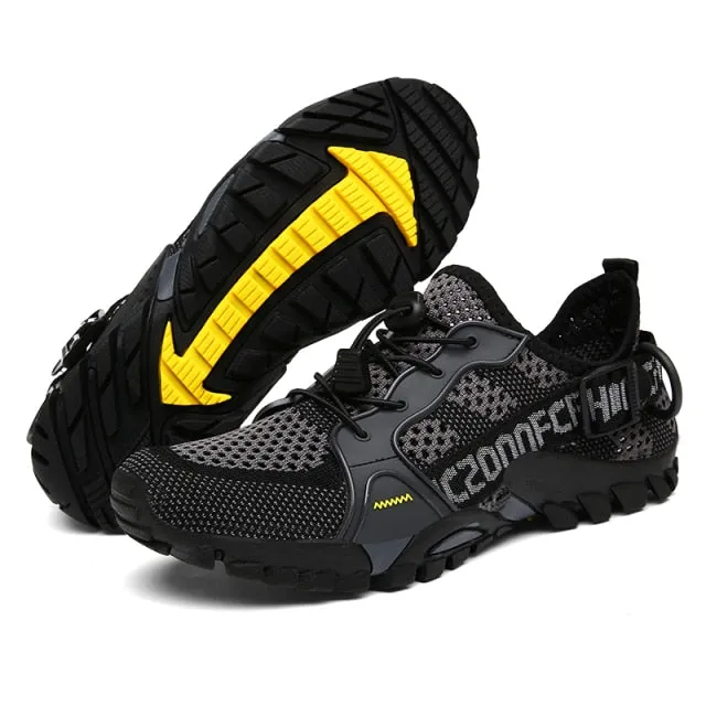 New Mesh Breathable Hiking Shoes Men's Sneakers Outdoor Sports Shoes