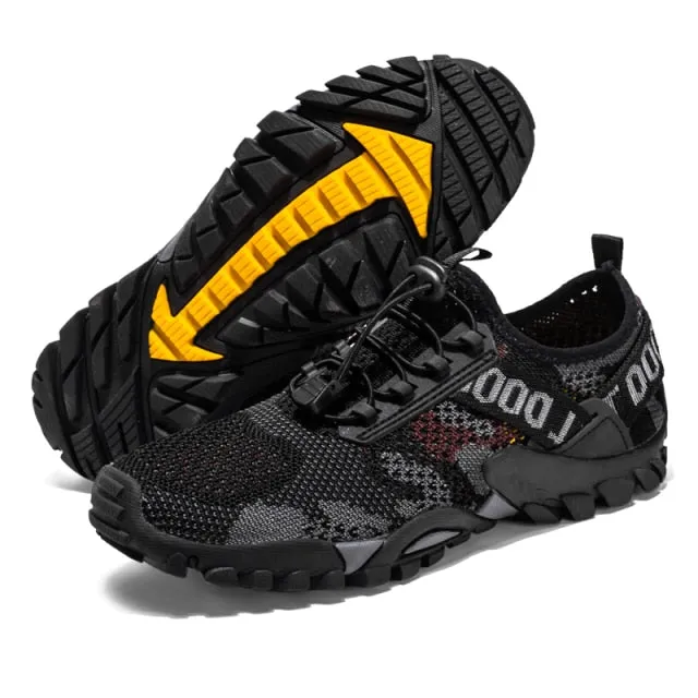 New Mesh Breathable Hiking Shoes Men's Sneakers Outdoor Sports Shoes