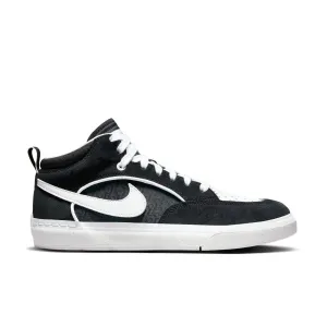 Nike SB React Leo Black White Black Gum Light Brown