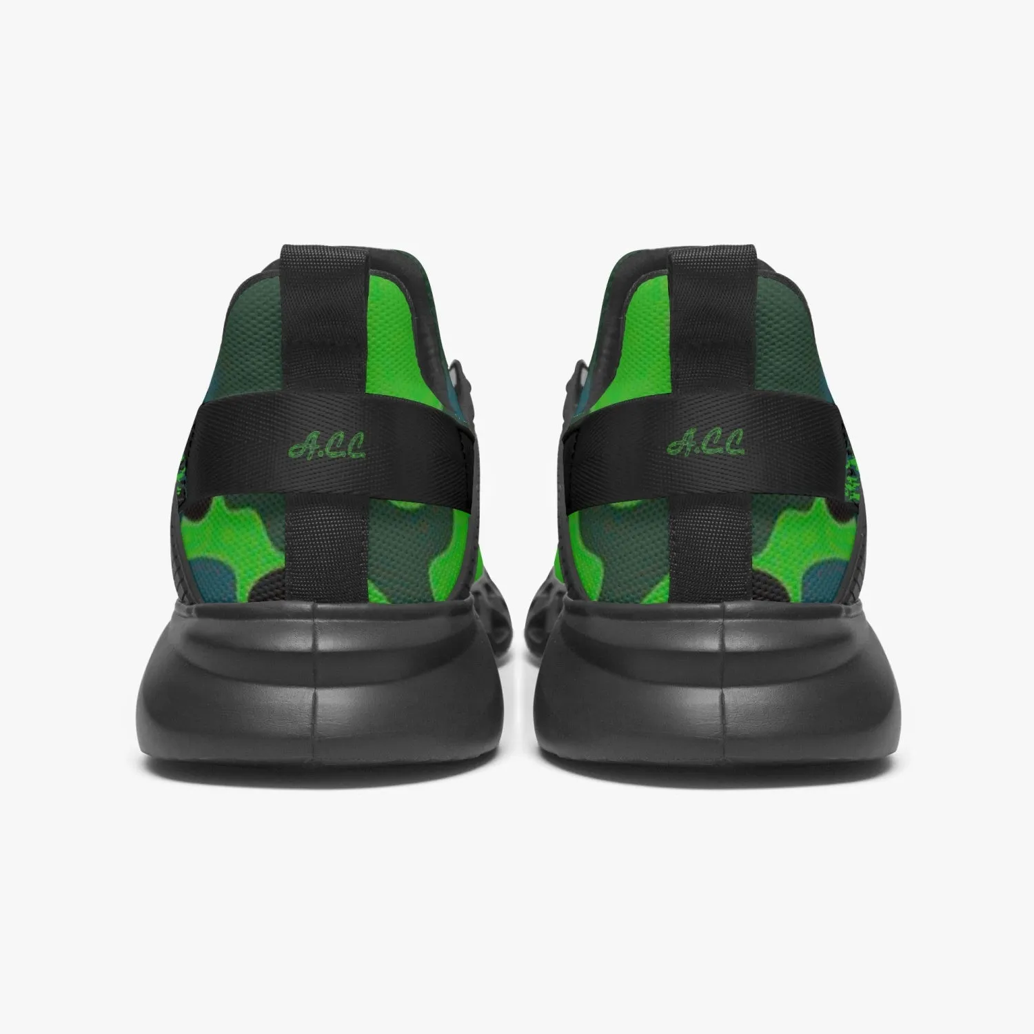 Officially Sexy Green Army Camouflage Collection Mesh Running Shoes