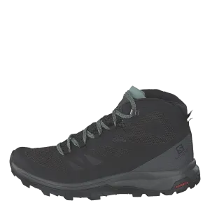 Outline Mid Gtx® W Black/magnet/greenmilieu