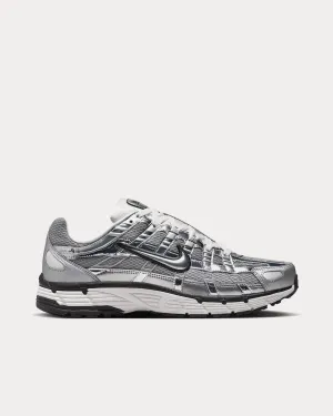 P-6000 Metallic Silver / Sail / Black / Metallic Silver Low Top Sneakers