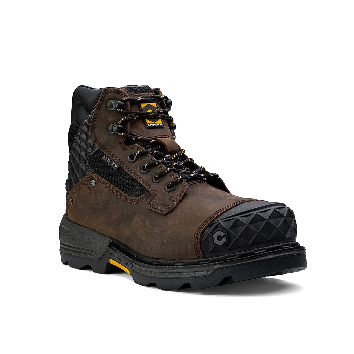 Pallet Jack 6" Composite Toe Waterproof Work Boot – Brown