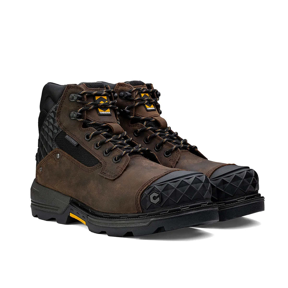 Pallet Jack 6" Composite Toe Waterproof Work Boot – Brown