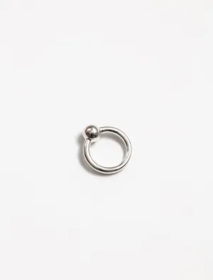 Pearl Ring Polished Silver