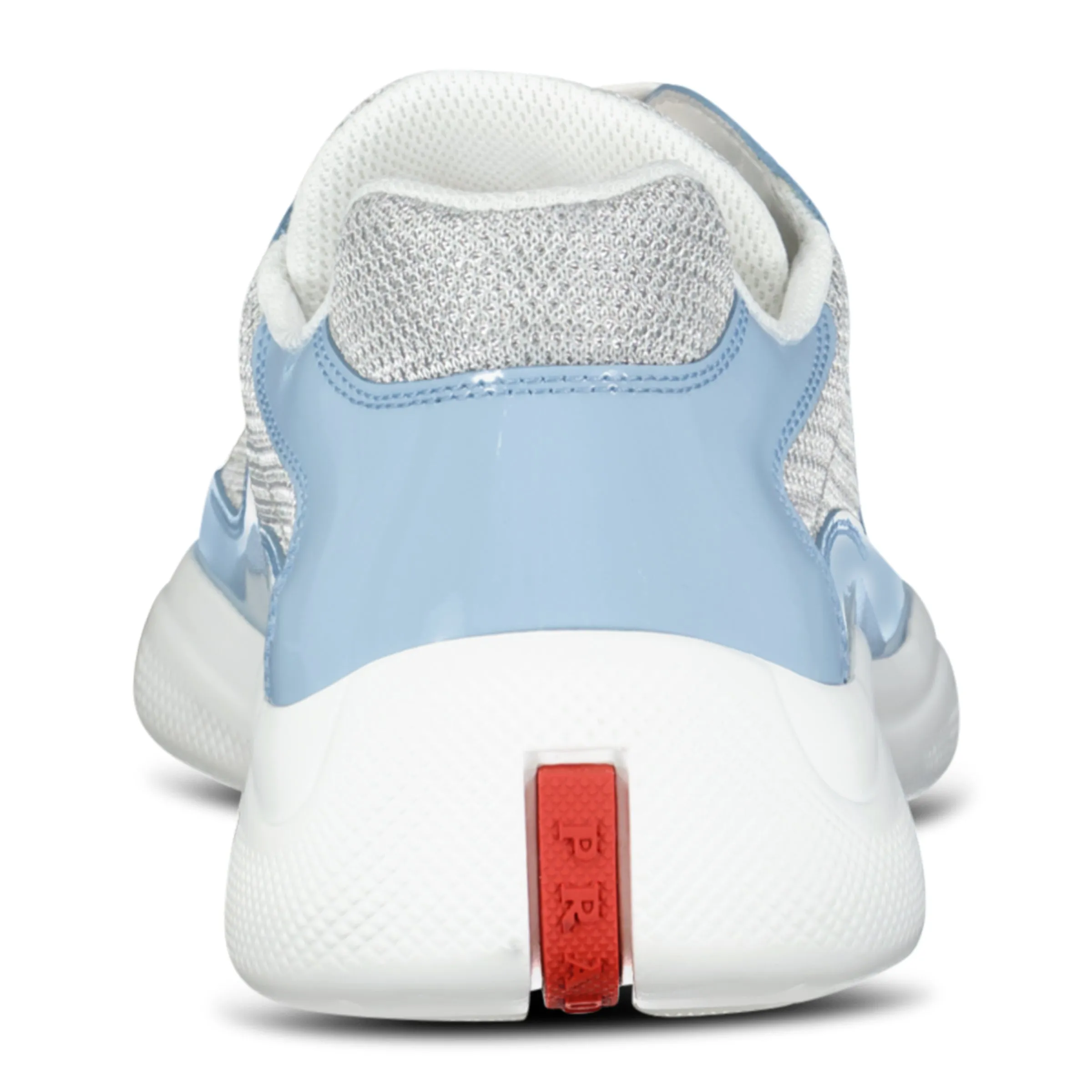 Prada Americas Cup Sneakers Baby Blue & Grey Mesh