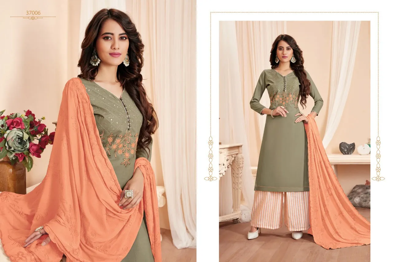 Raghav Royals Launched Nagma Cotton Casual Wear Salwar Suits