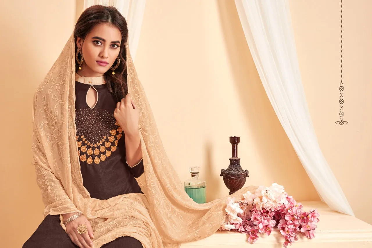 Raghav Royals Launched Nagma Cotton Casual Wear Salwar Suits