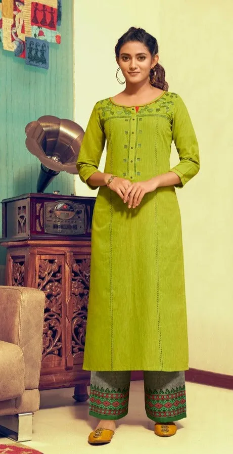 Rangoon Presents Pick Up Cotton Casual Wear Kurtis Collection