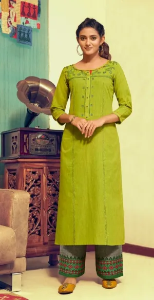 Rangoon Presents Pick Up Cotton Casual Wear Kurtis Collection