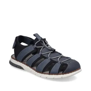 Rieker Mens Sandal 25246-14 Blue