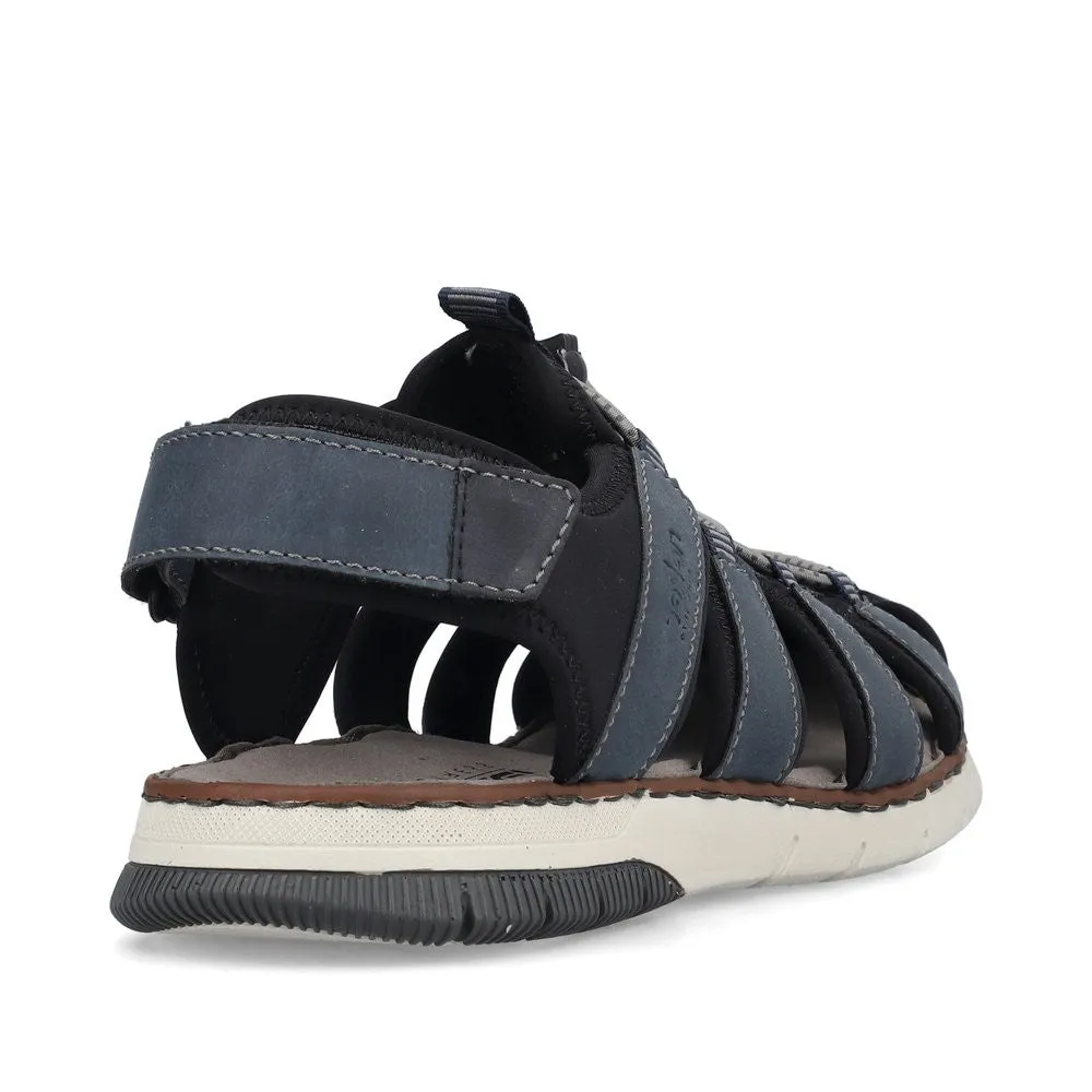 Rieker Mens Sandal 25246-14 Blue