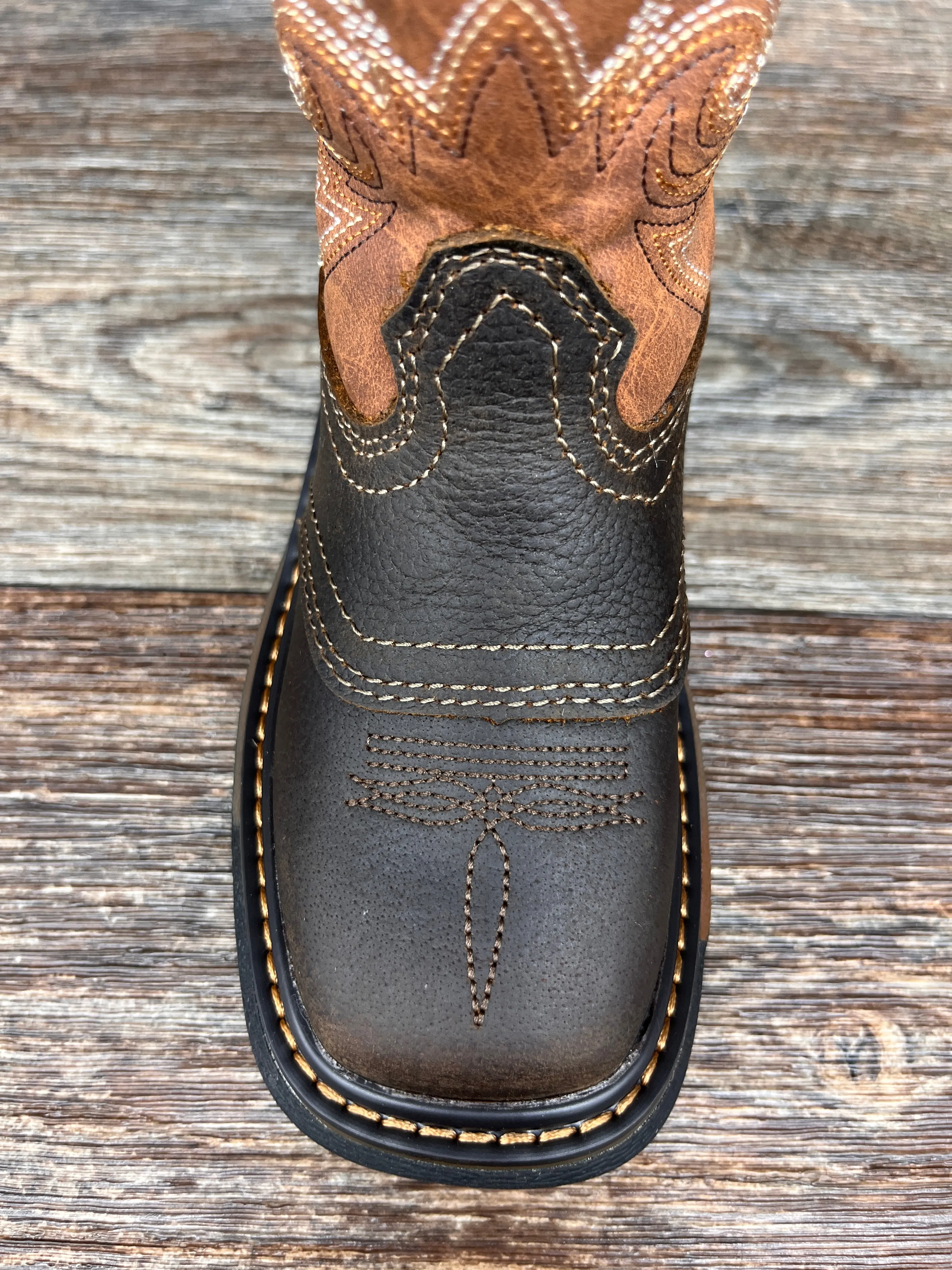 rkw0257 Kid's Ride FLX Square Toe Wellington by Rocky