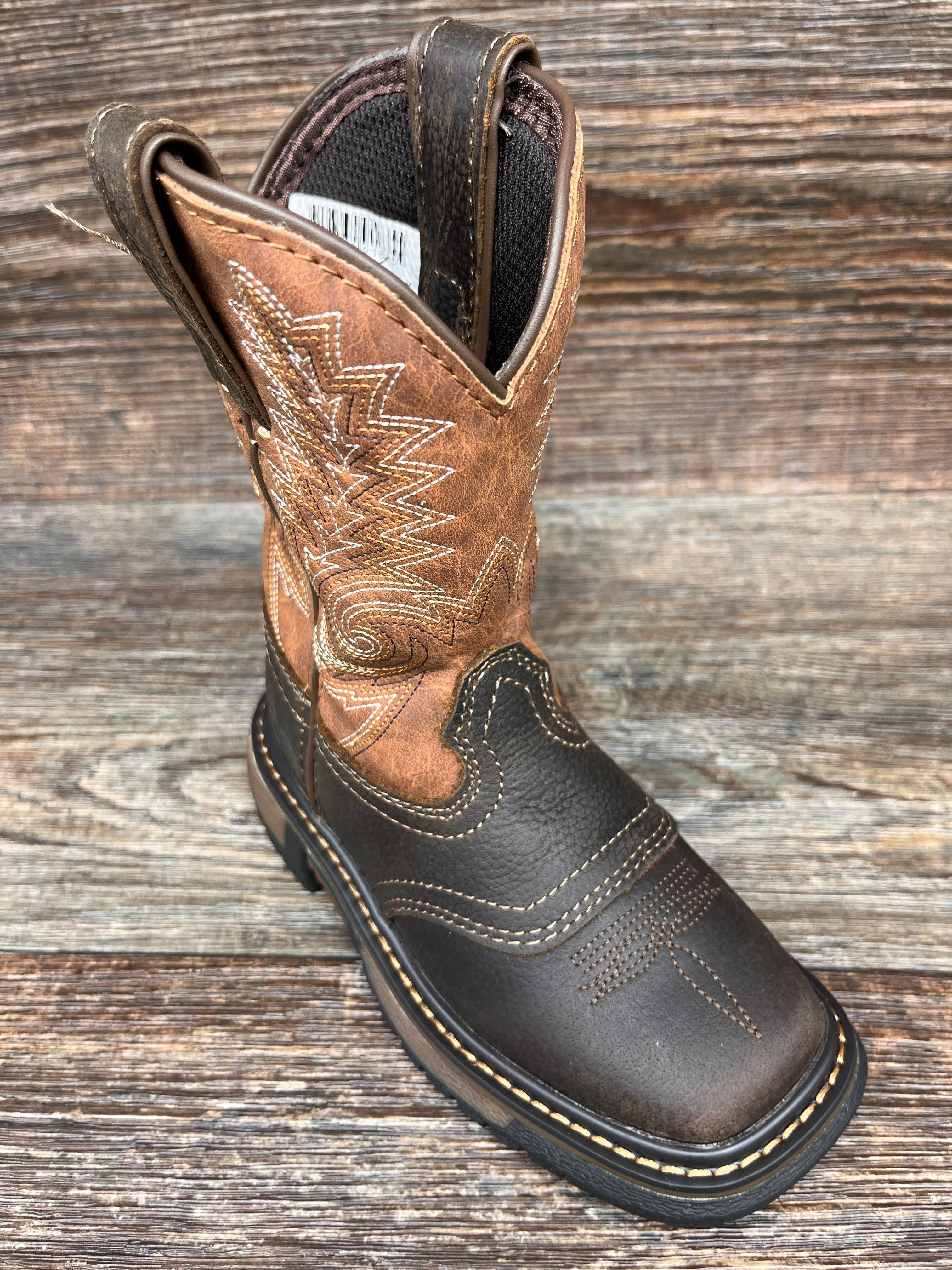 rkw0257 Kid's Ride FLX Square Toe Wellington by Rocky