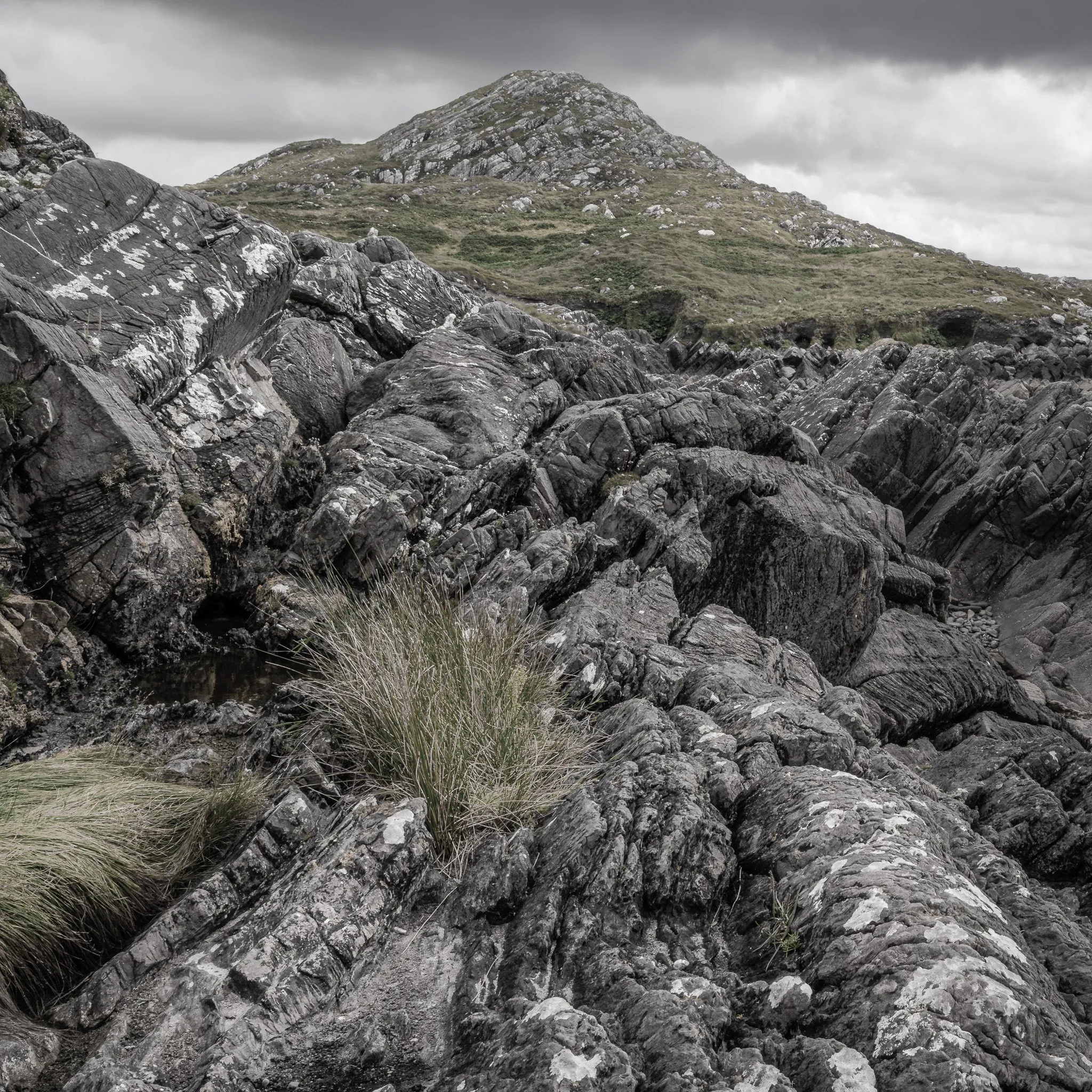 Rock Formations near Inch Beach Ireland | Wall Art