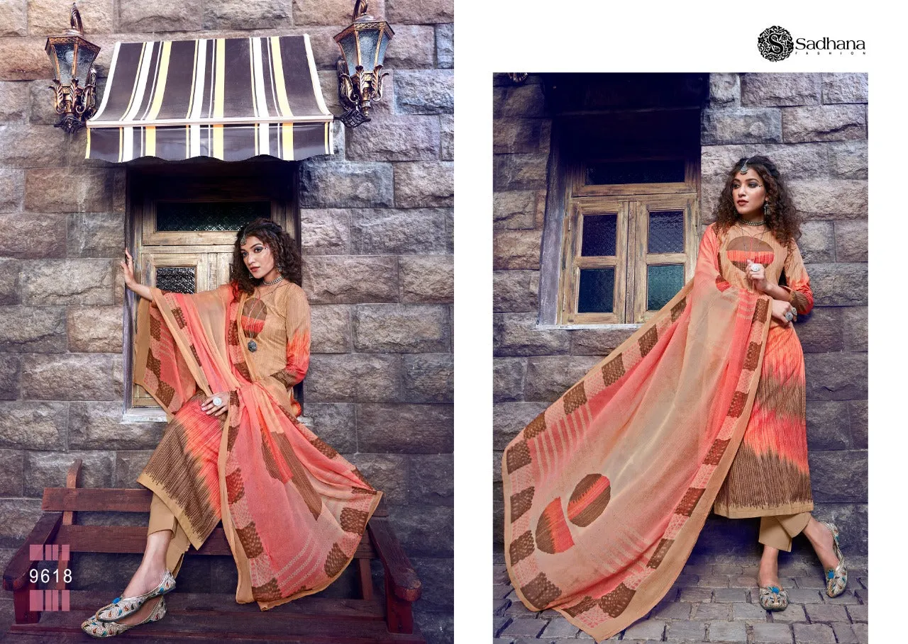 Sadhana Fashion Platinum Cotton Printed Casual Wear Salwar Suits
