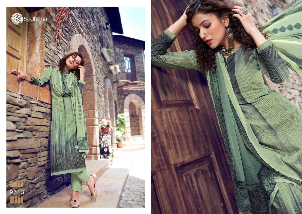 Sadhana Fashion Platinum Cotton Printed Casual Wear Salwar Suits