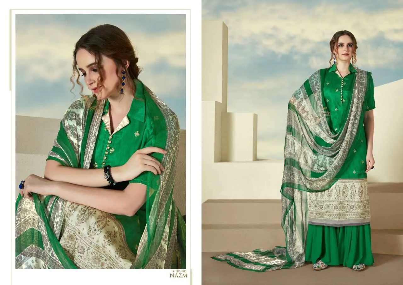 Sargam Prints Nazm Pure Pashmina Casual Wear Salwar Suit