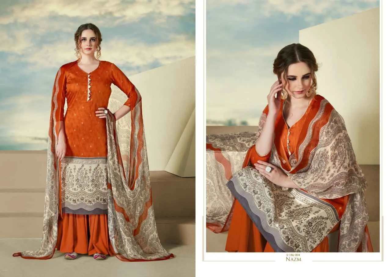 Sargam Prints Nazm Pure Pashmina Casual Wear Salwar Suit