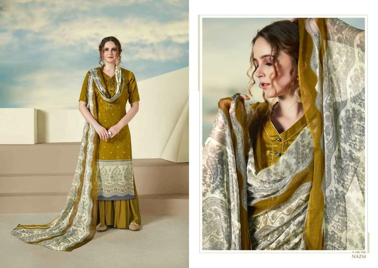 Sargam Prints Nazm Pure Pashmina Casual Wear Salwar Suit