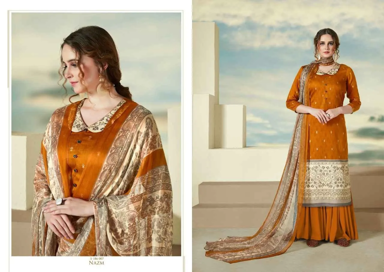 Sargam Prints Nazm Pure Pashmina Casual Wear Salwar Suit