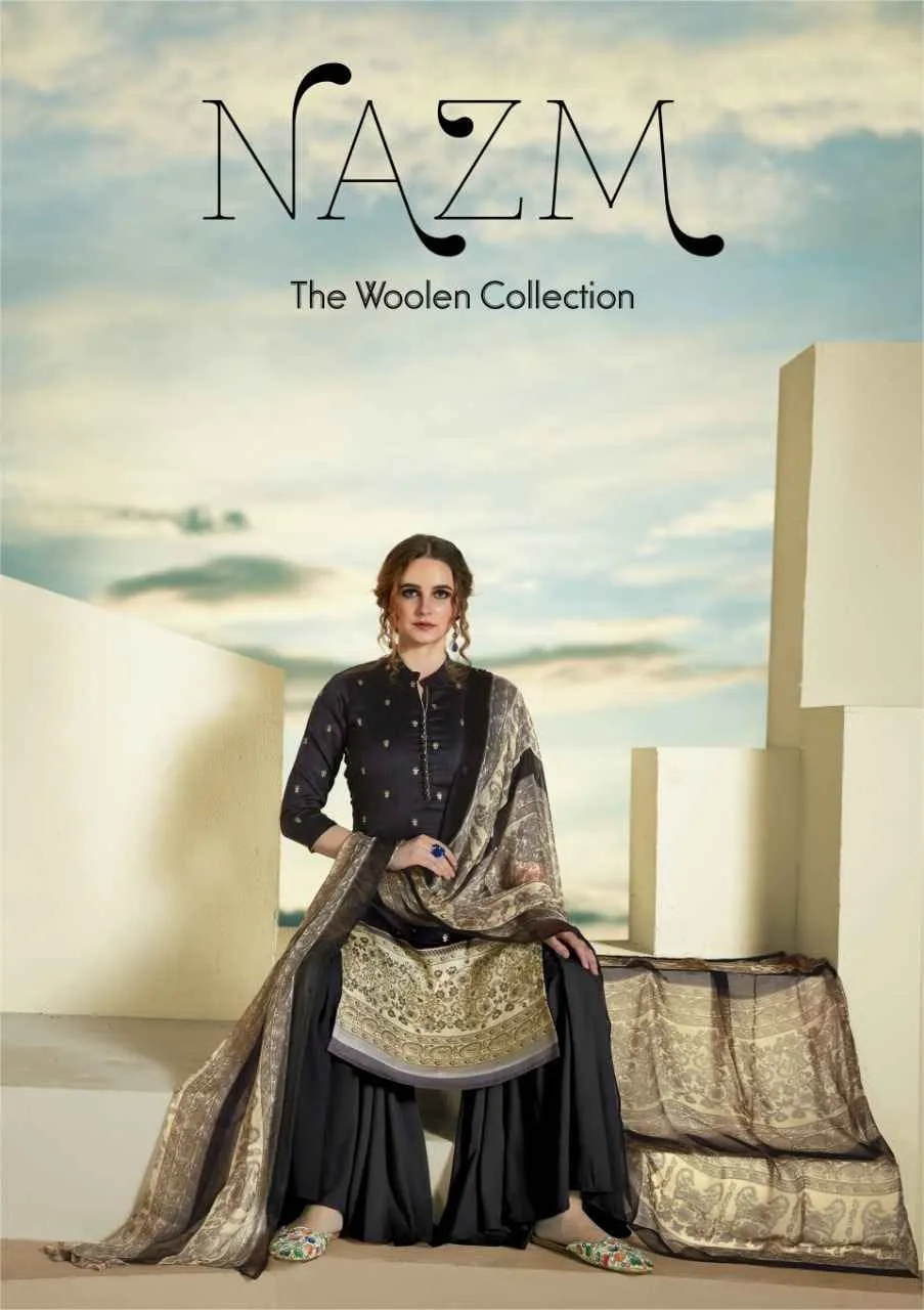 Sargam Prints Nazm Pure Pashmina Casual Wear Salwar Suit
