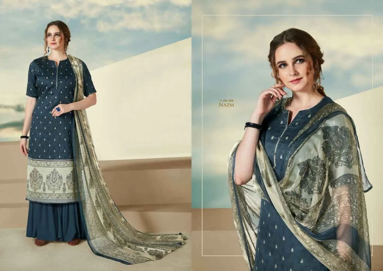 Sargam Prints Nazm Pure Pashmina Casual Wear Salwar Suit