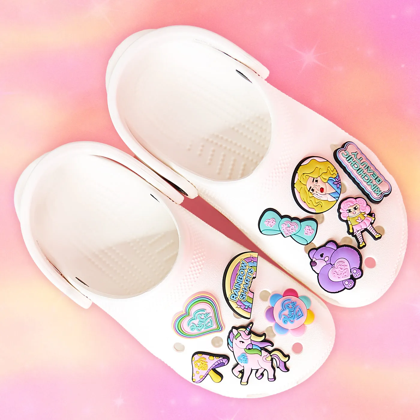 SHOE CHARMS - 10 Unicorn