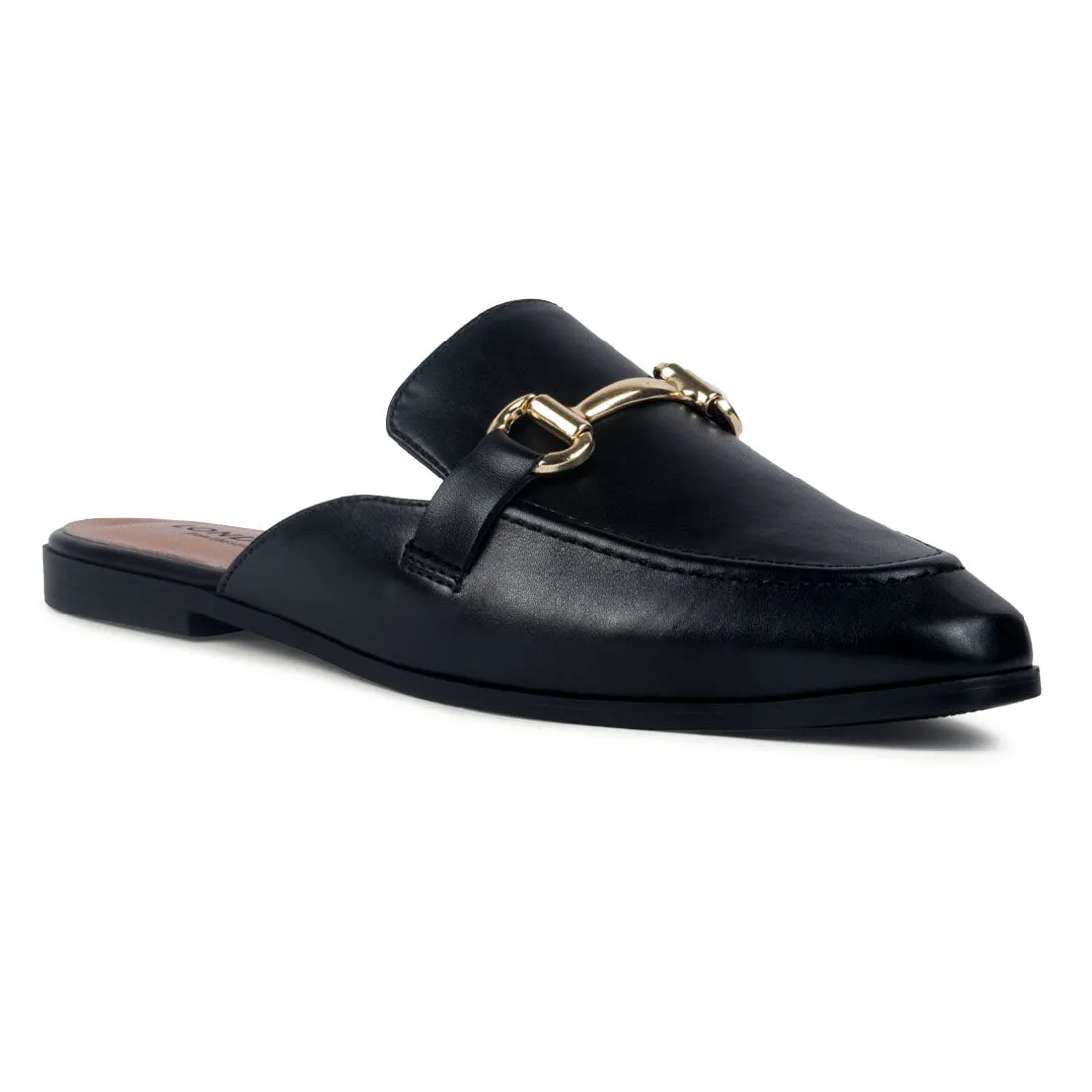 Smart Horsebit Mule in Black