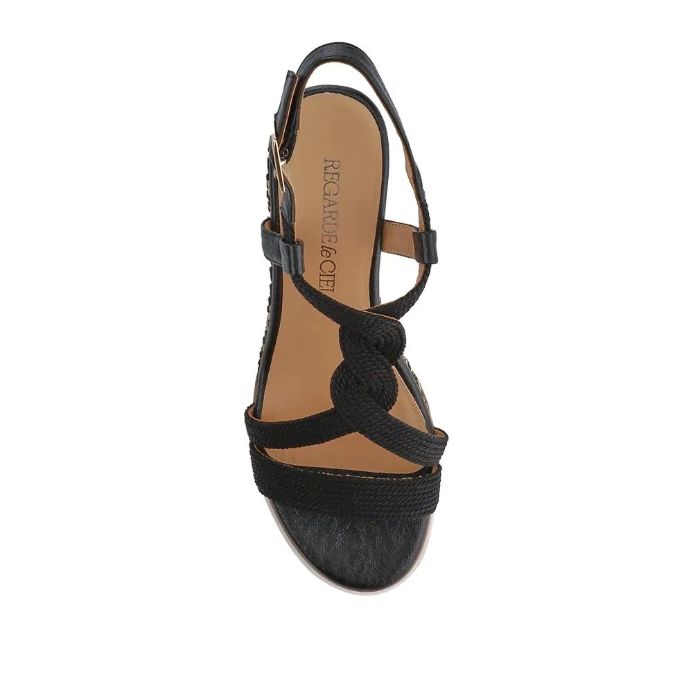Smart Wedge-Heeled Sandals - SINO41502 / 327 595