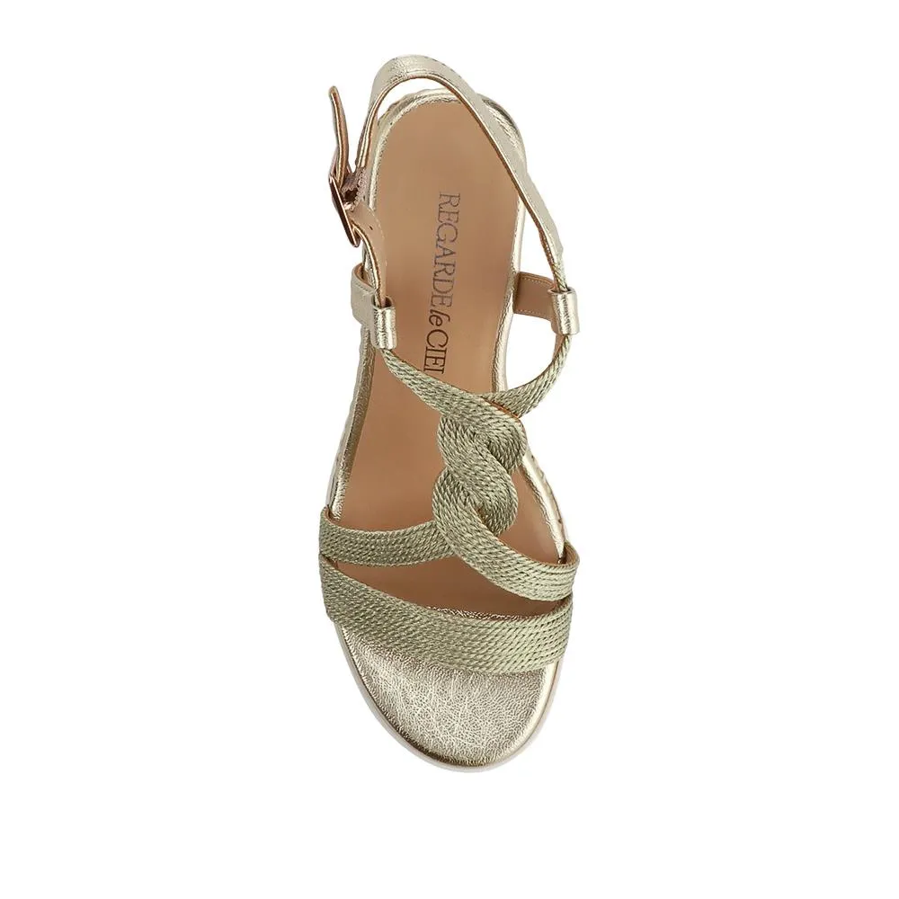 Smart Wedge-Heeled Sandals - SINO41502 / 327 595