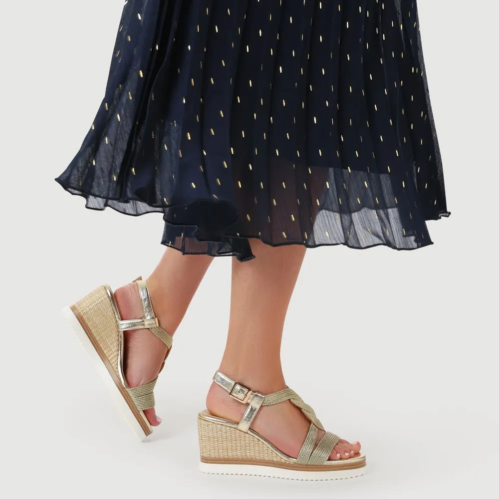 Smart Wedge-Heeled Sandals - SINO41502 / 327 595