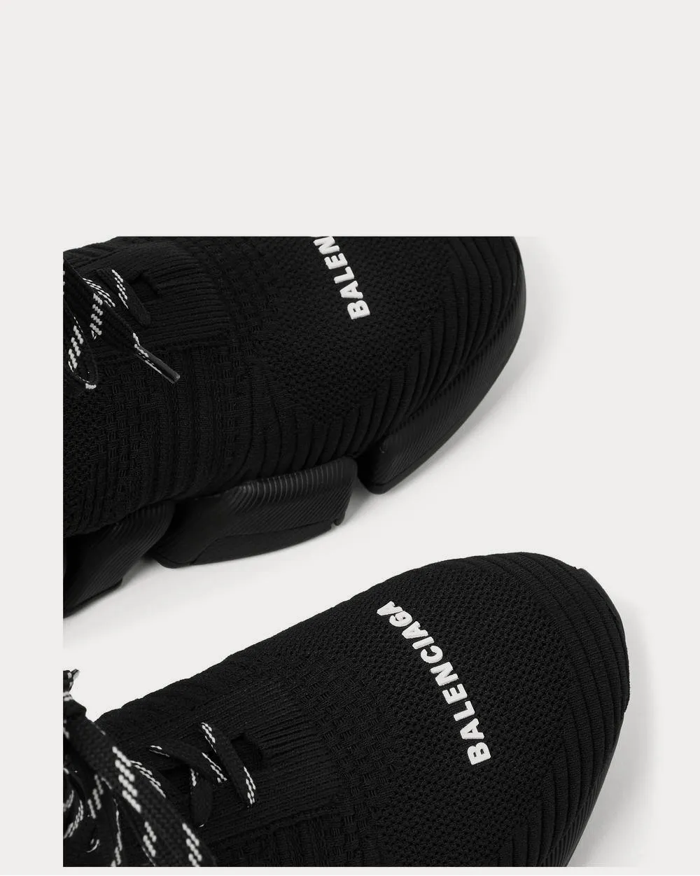 Speed 2.0 Stretch-Knit  Black high top sneakers