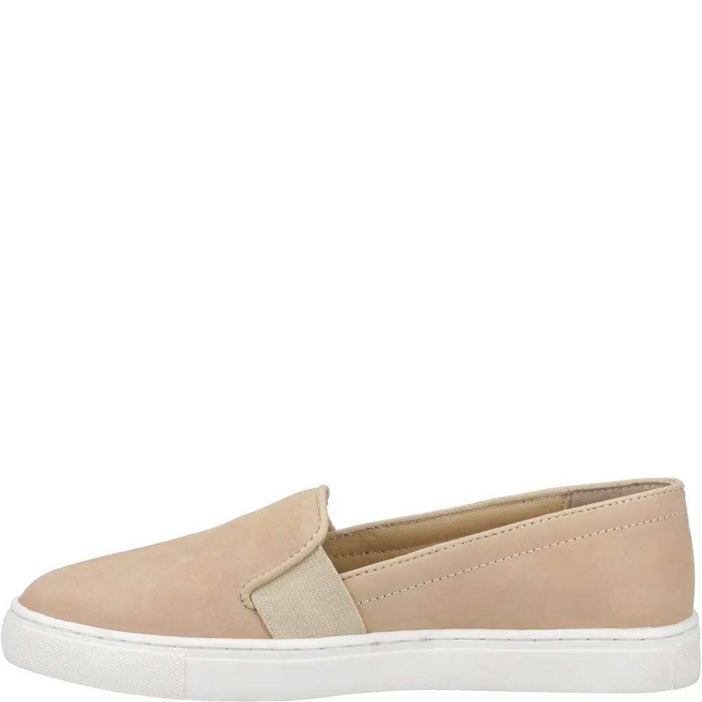Tan Nubuck Tillie Slip-On Shoes