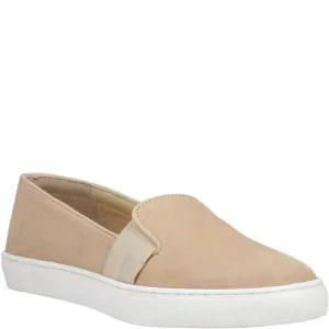 Tan Nubuck Tillie Slip-On Shoes
