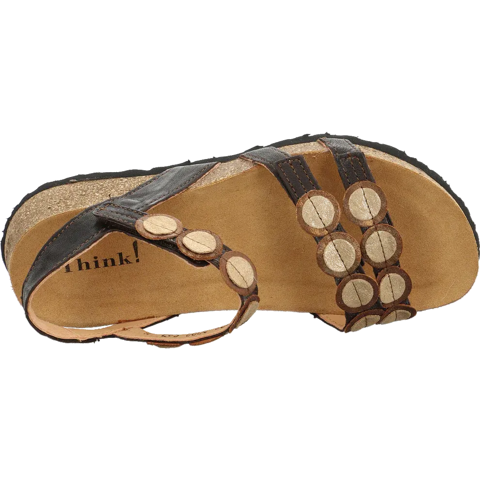 Think! Koak Quarter Strap Sandal Women's