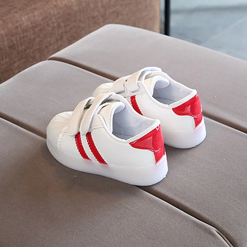 Toddler Glowing Shoes Kids Led Breathable Shoes
