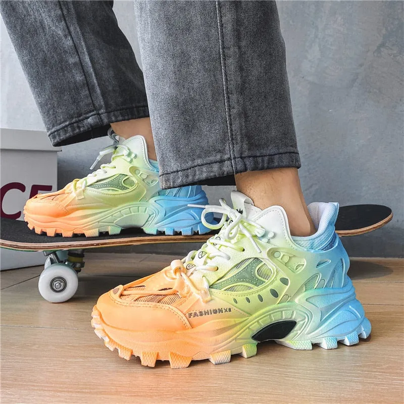 Unisex Breathable Damping Sports Sneakers