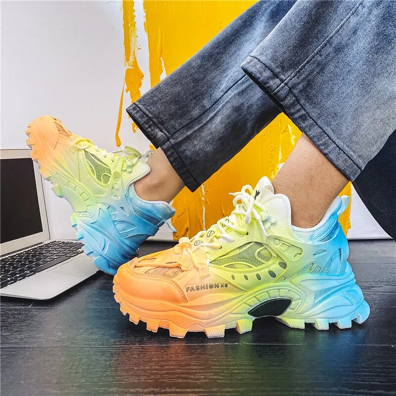 Unisex Breathable Damping Sports Sneakers