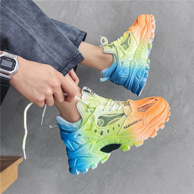 Unisex Breathable Damping Sports Sneakers