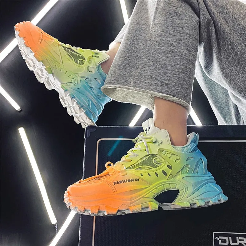 Unisex Breathable Damping Sports Sneakers