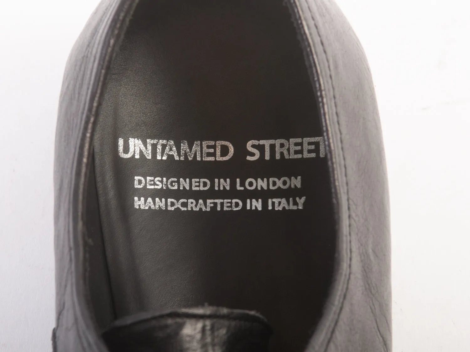 Untamed Street Black Perf Toe Oxfords